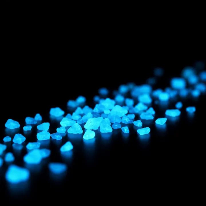 Glacier glow aggregates at night