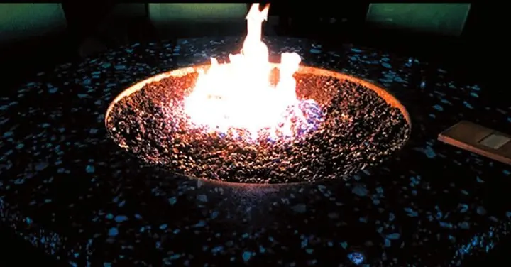 Fire pit surround