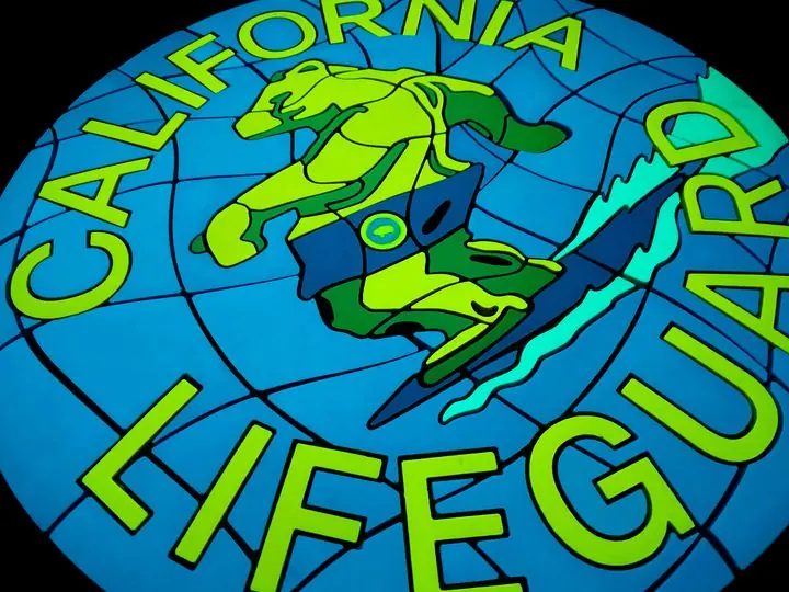 California Lifeguard mosaic