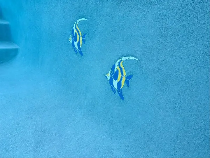 Moorish idol mosaics