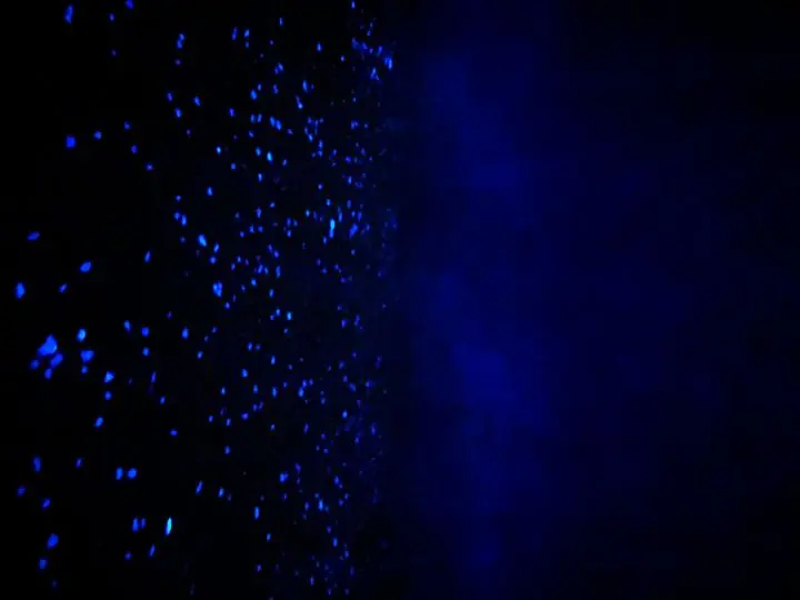 Glow aggregate wall